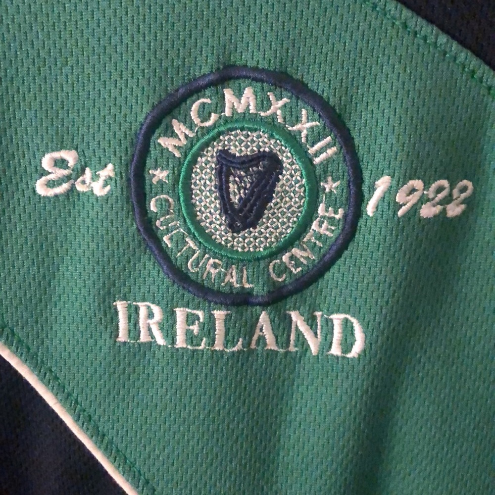 LFR Ireland green black shirt men’s L